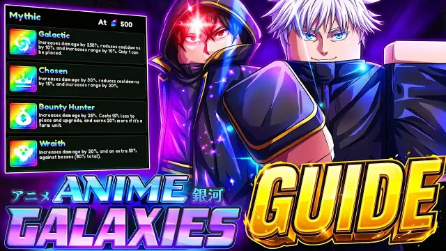 Anime Galaxies Beginner Guide: Starter Walkthrough and Systems